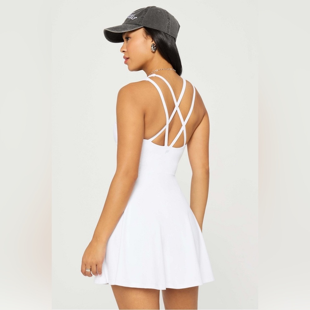 Fabletics Boost Performance White Skorts Dress - image 3